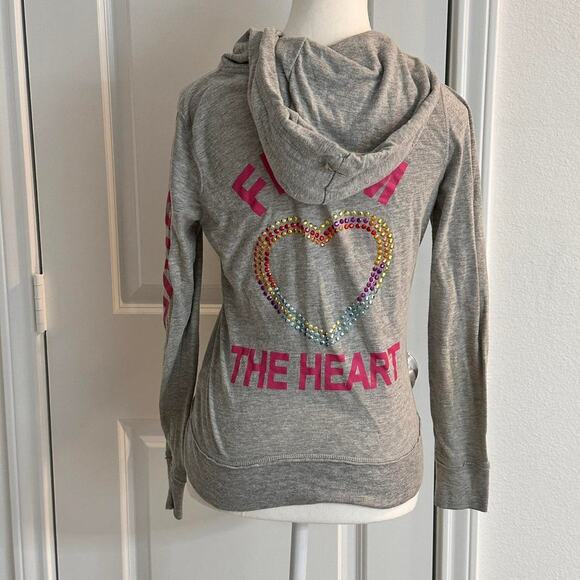 Y2K Size Medium Light Weight Thin 2000s Bedazzled Jacket Soft & Snatched Fit - Picture 4 of 8